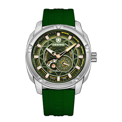 DeesioWatch D-502A Men's Sports Machinery Trend Stainless Steel Watch