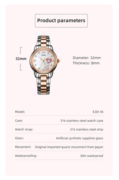 DeesioWatch E2011B Women's Fashion Quartz Watch